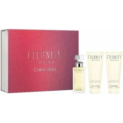 Calvin Klein Eternity For Women Calvin Klein Eternity EDP 50 ml + telové mlieko 100 ml + sprchový gél 100 ml