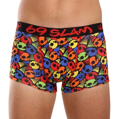 69slam Мъжки боксерки 69SLAM hip bamboo SKULL CONE 69slam | Mnogotsveten | МЪЖЕ | XL
