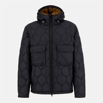BARBOUR Яке BARBOUR Men's Re-Engineered Hooded Spey Long Sleeve Quilted Jacket - Black BK11