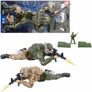 Trifox Crawling soldier on batteries