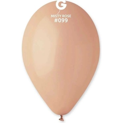 Gemar #099 Balónek 30 cm 12" mlhavě růžový