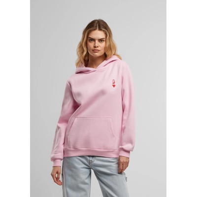 Mister Tee Queen Card EMB Fluffy Hoody softpink XXLUB-MST274-12155 - Камуфлаж, размер XXL