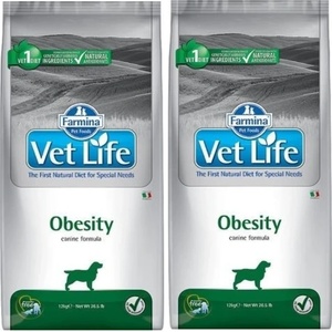 Farmina Vet Life Куче за затлъстяване 2x12кг