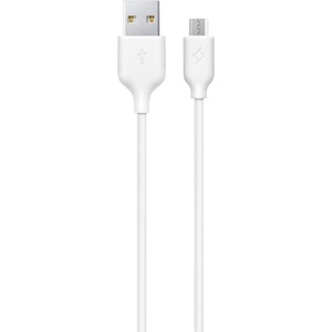 Ttec Кабел ttec - Charge/Data, USB-A/Micro USB, 1.2 m, бял (8694470003689)