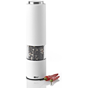 AdHoc Електрическа мелничка за сол и пипер Tropica - бяла (AdHoc-EP23)