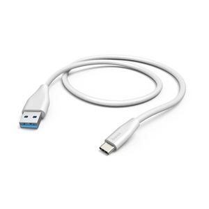 Hama 00201596 КАБЕЛ ЗА ПРЕДАВАНЕ НА ДАННИ USB 3.1, TYPE-C/USB A, 1, 5 м, БЯЛ (00201596)