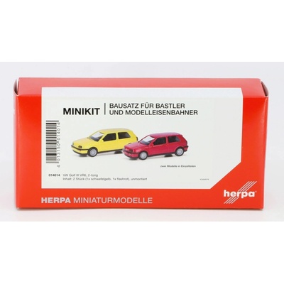 Herpa Sada 2ks: Volkswagen Golf III stavebnice 1:87