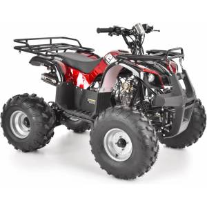 HECHT Бензиново atv hecht 56126 red - 8.1 к. с. , 50 км/ч, 120 кг, 125 см³, 2.5 л резервоар, автоматик и ел. стартер (hecht56126red)