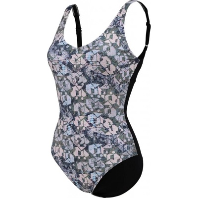 Arena Bodylift Chiara Swim Wing Back W 006612550 black/turquoise multi