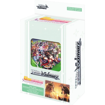 Bushiroad Weiss Schwarz TCG: Umamusume Pretty Derby Race 2 Trial Deck (WSE-UMA/W106-TD2)