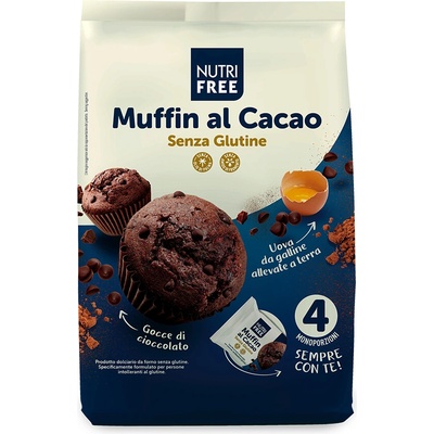 Nutrifree Muffin čokoládový bez lepku 180 g