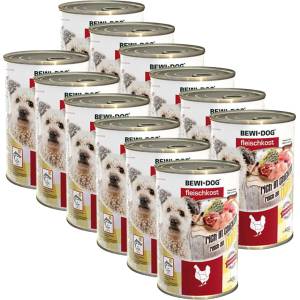 Bewi Dog консерви - Пиле, 12 x 400г