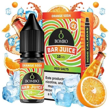 Bombo Bar Juice Orange Soda Ice Nic Salts 10ml