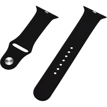 Xmart Силиконова каишка Xmart - Apple Watch Band, 22 mm, черна (15025)