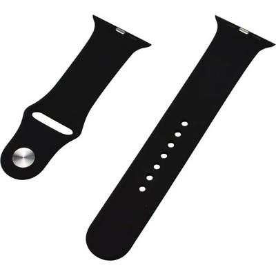 Xmart Силиконова каишка Xmart - Apple Watch Band, 22 mm, черна (15025)