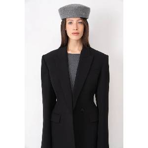 Ruslan baginskiy шапка дамска от вълна Wool Felt Pillbox Hat (MMM031.WF)