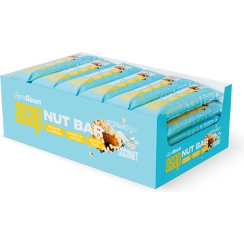 GymBeam Nut Bar 24 x 40 g кокос