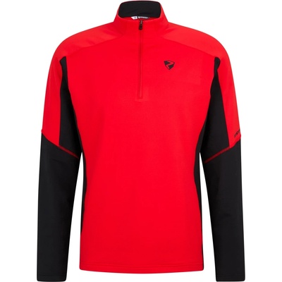 Ziener Мъжки поларен пуловер Ziener Jiroto-Z Fleece jumper - Red - размер 58 (EU) (005-6467-0317)