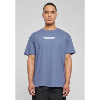 Mister Tee Тениска Fingerprint Oversize Tee vintageblue XXLUB-MT2546-02428 - Тъмносив, размер XS