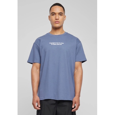Mister Tee Тениска Fingerprint Oversize Tee vintageblue XXLUB-MT2546-02428 - Тъмносив, размер XS