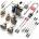 EMG 3 Pickups Push/Pull Wiring Kit Потенциометър (EMG-3-PU-PP-WR-KIT)