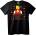 NOONEBRAND LEGO Flash Суперхеро Тениска - 2XL, White