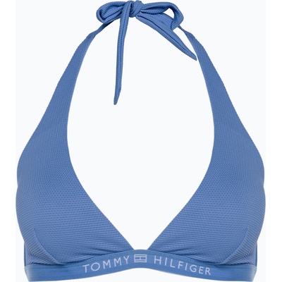 Tommy Hilfiger Горнище на бански костюм Tommy Hilfiger Triangle Fixed Rp blue spell