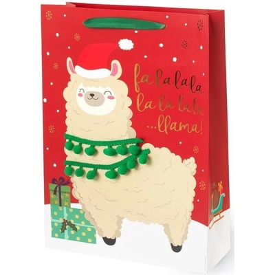 Dárková taška Legami Christmas Gift Bag - X-Large - Llama