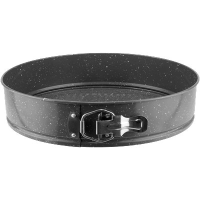 Horecano HOME-Форма за блат с подвижно дъно Ø28хh6.5см GREY (HCH-89906) (0189906)