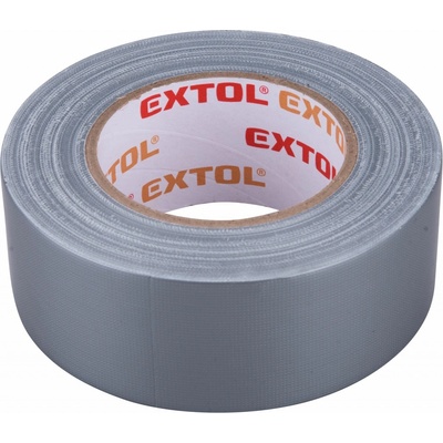 Extol Premium Páska lepiaca textilná 50 mm x 50 m sivá