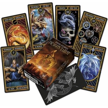 Tarotové karty Fournier Dragons by Anne Stokes
