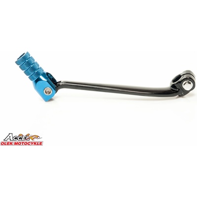 ACCEL páka řazení YAMAHA WR 250R 08-18, WR 250X 08-11 hliníková barva černá, koncovka modrá