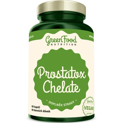 GreenFood Prostatox Chelát pre mužov 60 kapsúl