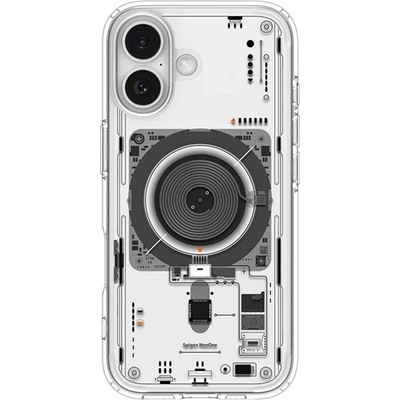 iPhone 17 SPIGEN ULTRA HYBRID MAG NEO ONE пластмасов протектор за телефон, устойчив на удар, MagSafe, ТРАНСМИТЪР ACS10090 (ACS10090)