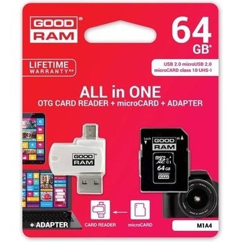 GOODRAM microSDXC 64GB UHS-I M1A4-0640R11