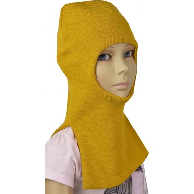 detská kukla bez brmbolca horčicová