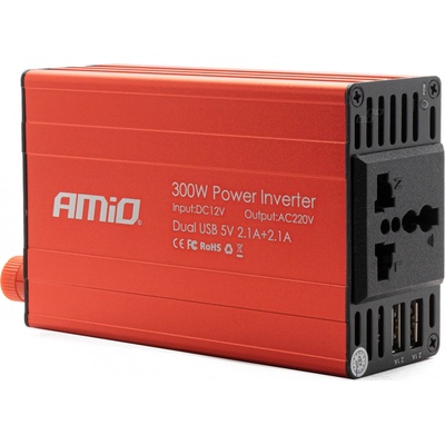 AMiO AMiO 12V/220V 300W/600W 2xUSB PI03