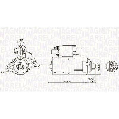Startér MAGNETI MARELLI 063721409010