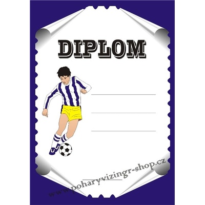 VIZINGR Fotbal diplom A4 č.33