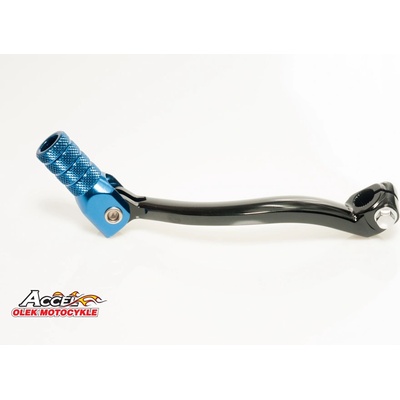 ACCEL páka řazení YAMAHA YZF 450 06-13 hliníková barva černá, koncovka modrá (2S2-18110-00-00)