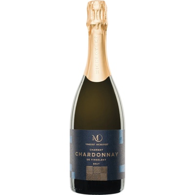 Michlovský Charmat sekt Chardonnay Brut, Vinselekt 0,75 l (čistá fľaša)