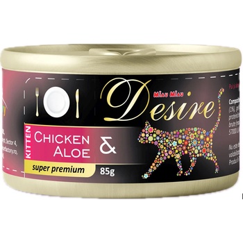 Desire Kitten Chicken/Aloe Vera 24 x 85 g