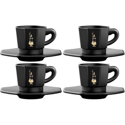 Bialetti Комплект чаши Bialetti Moka (4 бр. ) - черен (RTATZ403)
