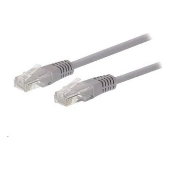 C-Tech CB-PP5-25 patch, Cat5e, UTP, 25m, šedý