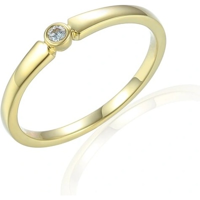 Gems prsten Brela žluté zlato s briliantem 585 38 1 2451.0Z00.0.52.HSI1.000