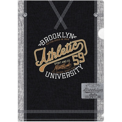 ARGUS Plastový obal L na dokumenty A4 Brooklyn University