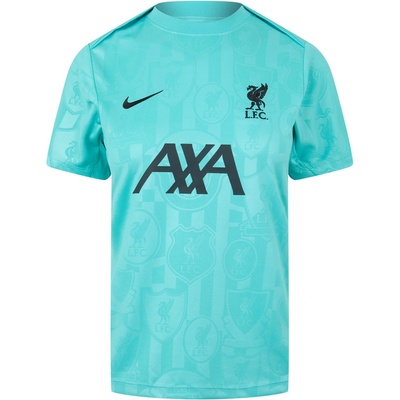 Nike Дамска футболна фланелка Nike Liverpool Pre Match Away Shirt 2024 2025 Womens - Teal