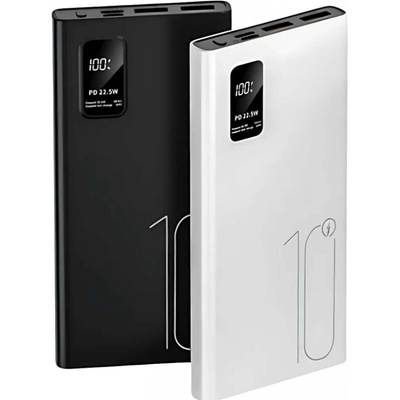 Glowfox Powerbank 10000 mAh Fast Charge biela PB10KW