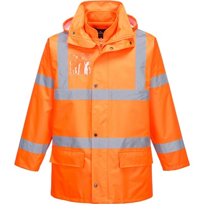 Portwest S765 Hi Vis Essential 5 in 1 bunda oranžová