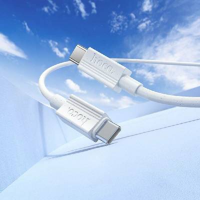 Hoco X107 USB A na typ C 3A 1m bílý